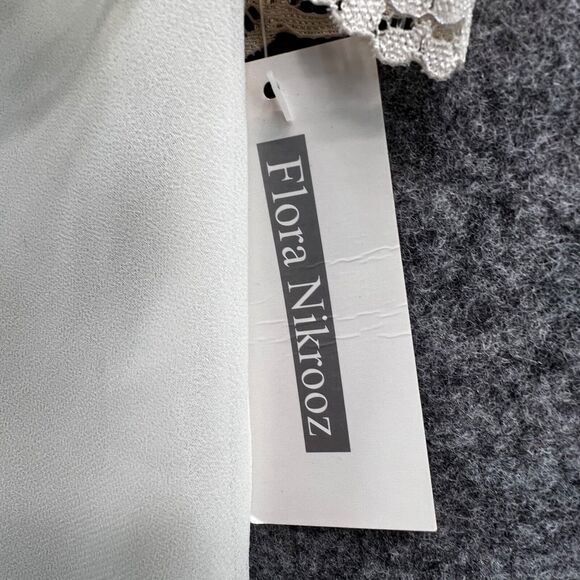 Flora Nikrooz UO Cami Top XS Cream Lace Semi Sheer Coquette Feminine Fairy NEW - Picture 12 of 12